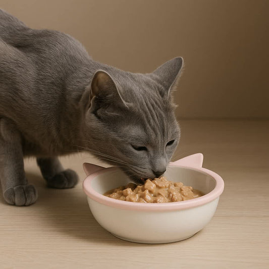 Plato de Ceramica para Gato