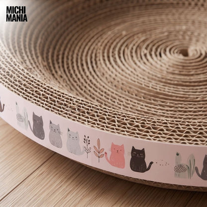 Cama Rascadora de Cartón para Gatos