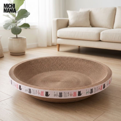 Cama Rascadora de Cartón para Gatos