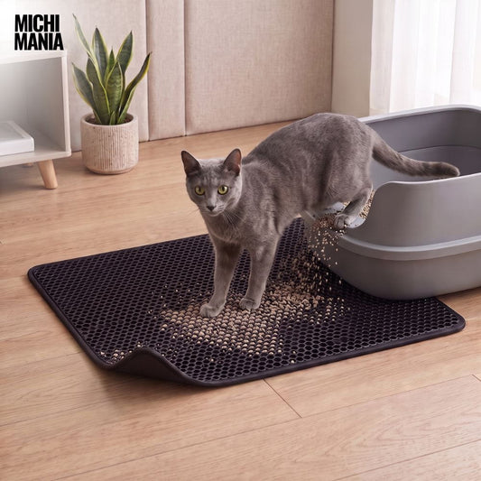 Tapete Atrapador de Arena para Gatos