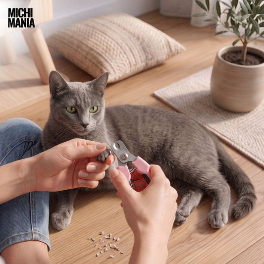 Cortauñas para Gatos con Lima Incluida