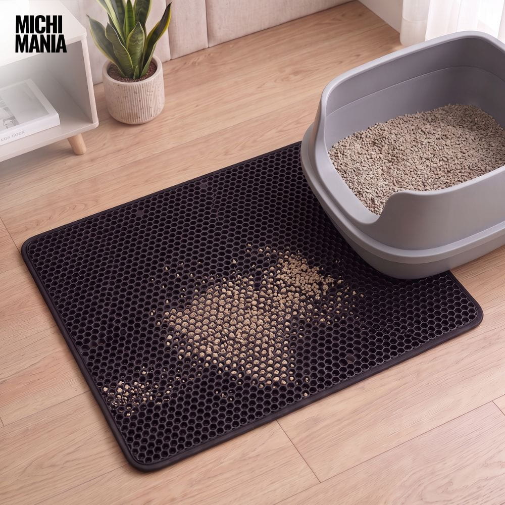 Tapete Atrapador de Arena para Gatos