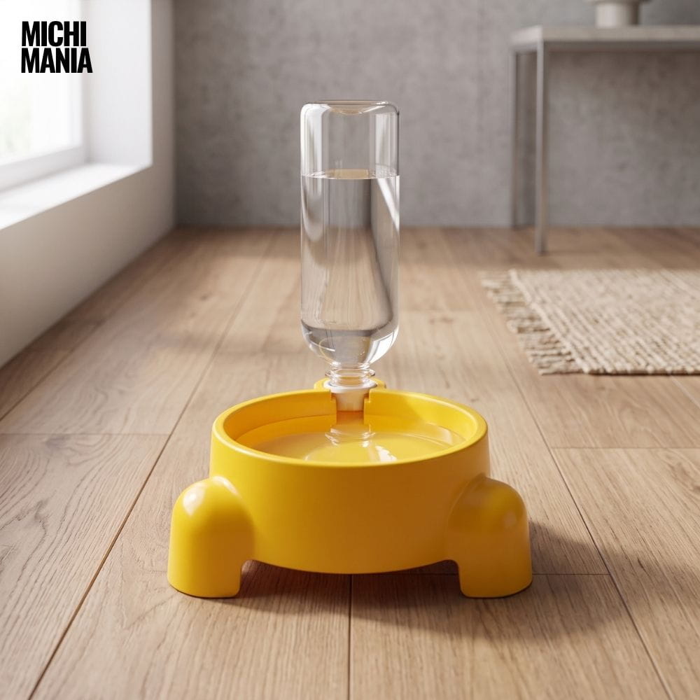 Bebedero Automático con Botella para Gatos