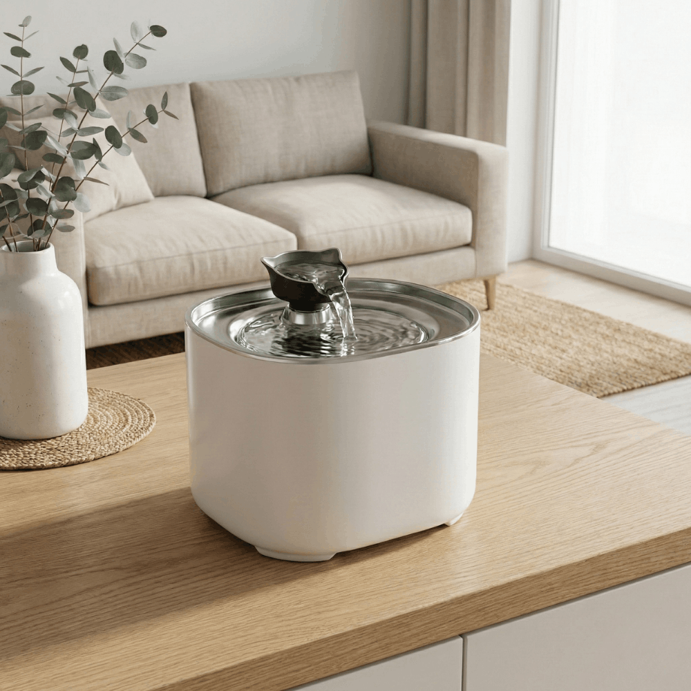 Fuente de Agua Inalámbrica 2.2 L para Gatos