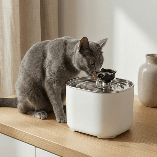 Fuente de Agua Inalámbrica 2.2 L para Gatos