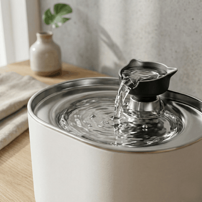 Fuente de Agua Inalámbrica 2.2 L para Gatos