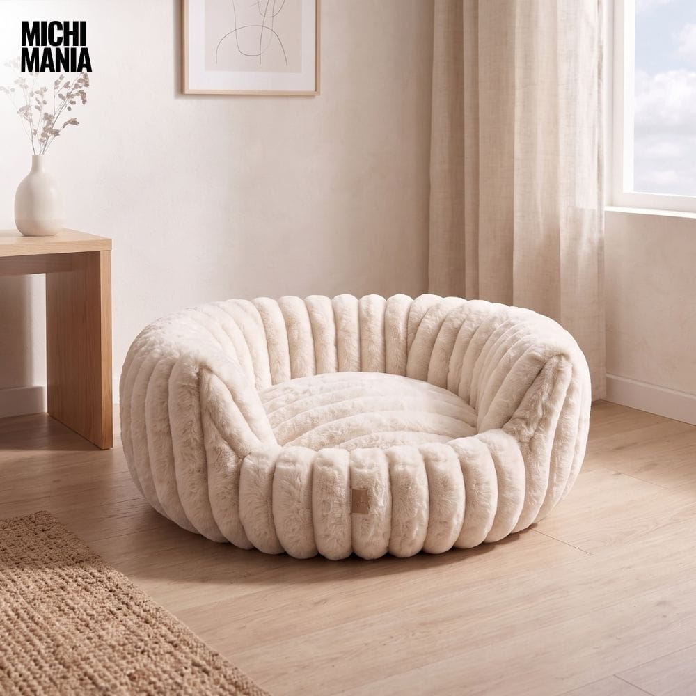 Cama Antiestrés Tipo Nube para Gatos