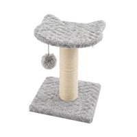 Poste Rascador con Repisa para Gatos