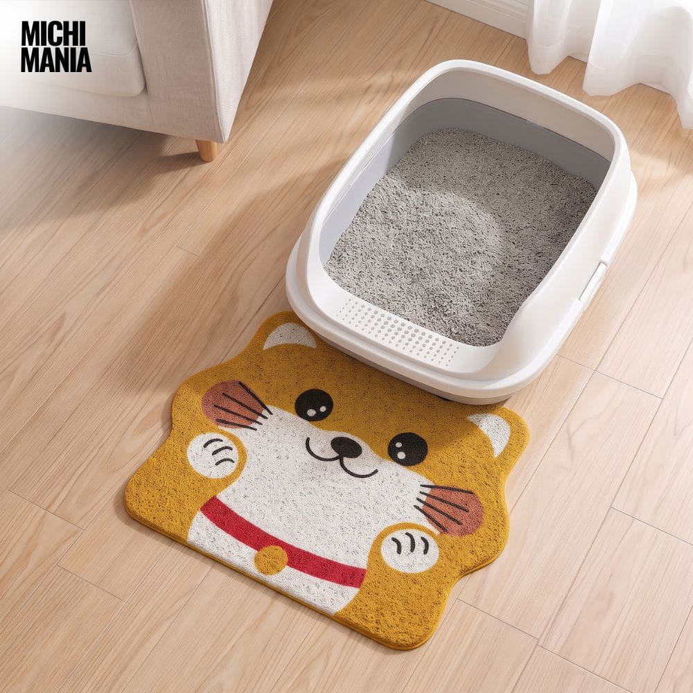Tapete Decorativo para Arenera de Gato