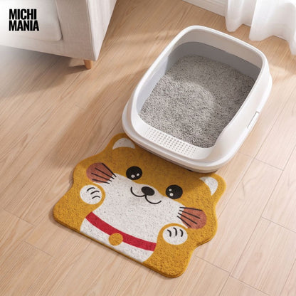 Tapete Decorativo para Arenera de Gato