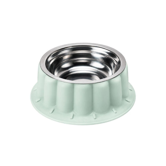 Comedero de Acero Inoxidable para Gatos