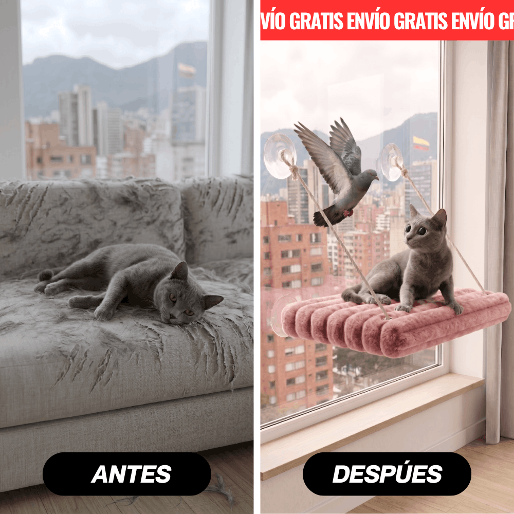 Hamaca para Ventana | Fabricado en Colombia
