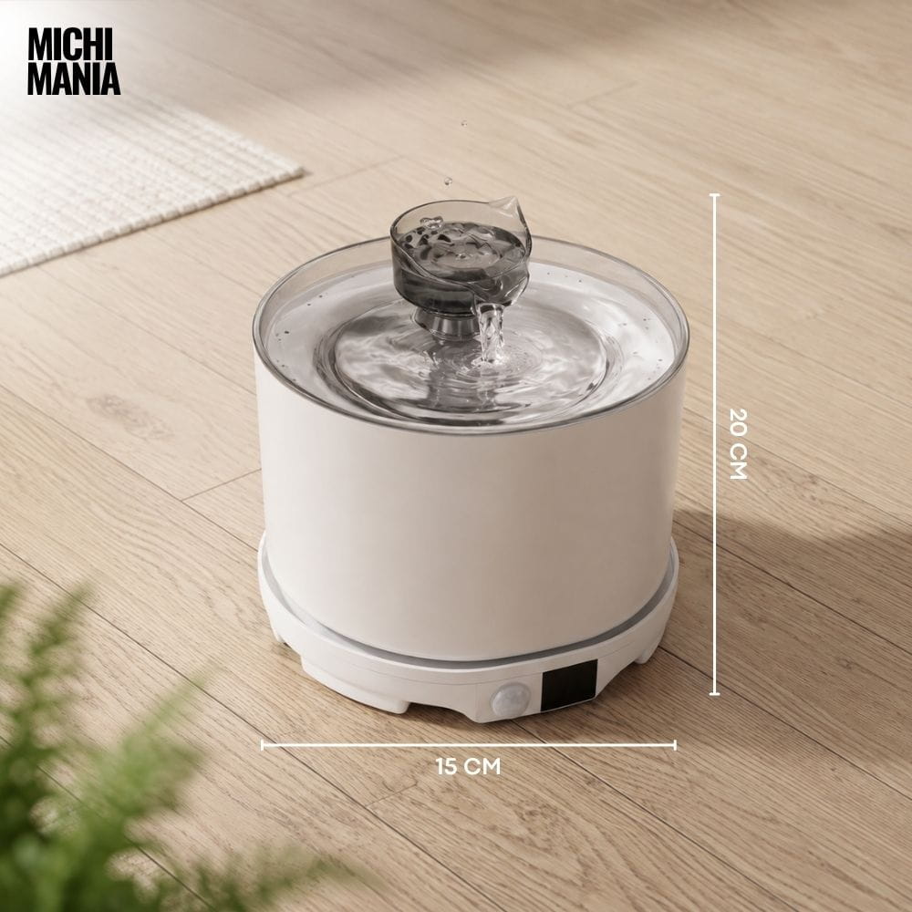Fuente de Agua con Sensor 2.2 L para Gatos