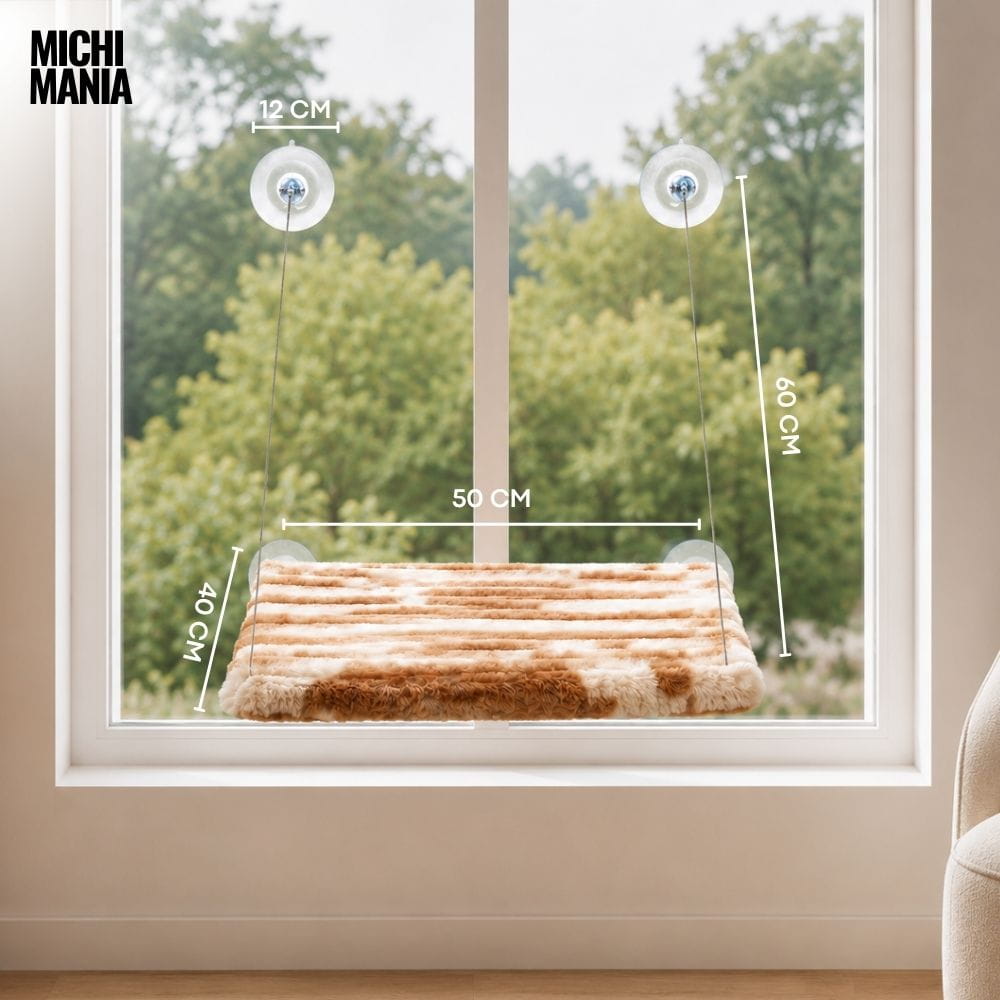 Hamaca Premium para Ventana para Gatos