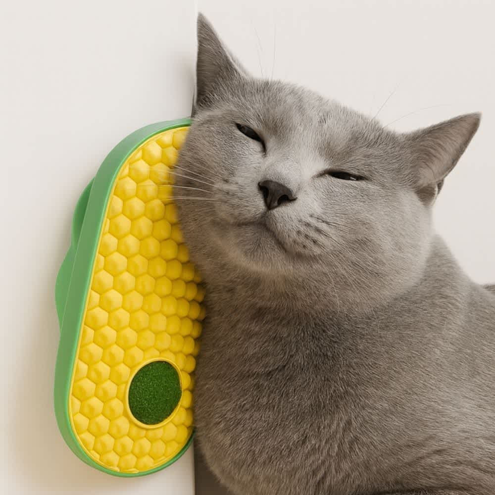 Masajeador para Acicalar con Catnip