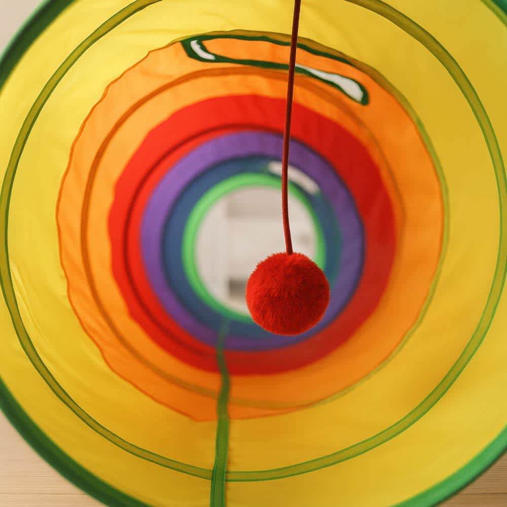 tunel-interactivo-multicolor-para-gatos-detalles-michimania-colombia